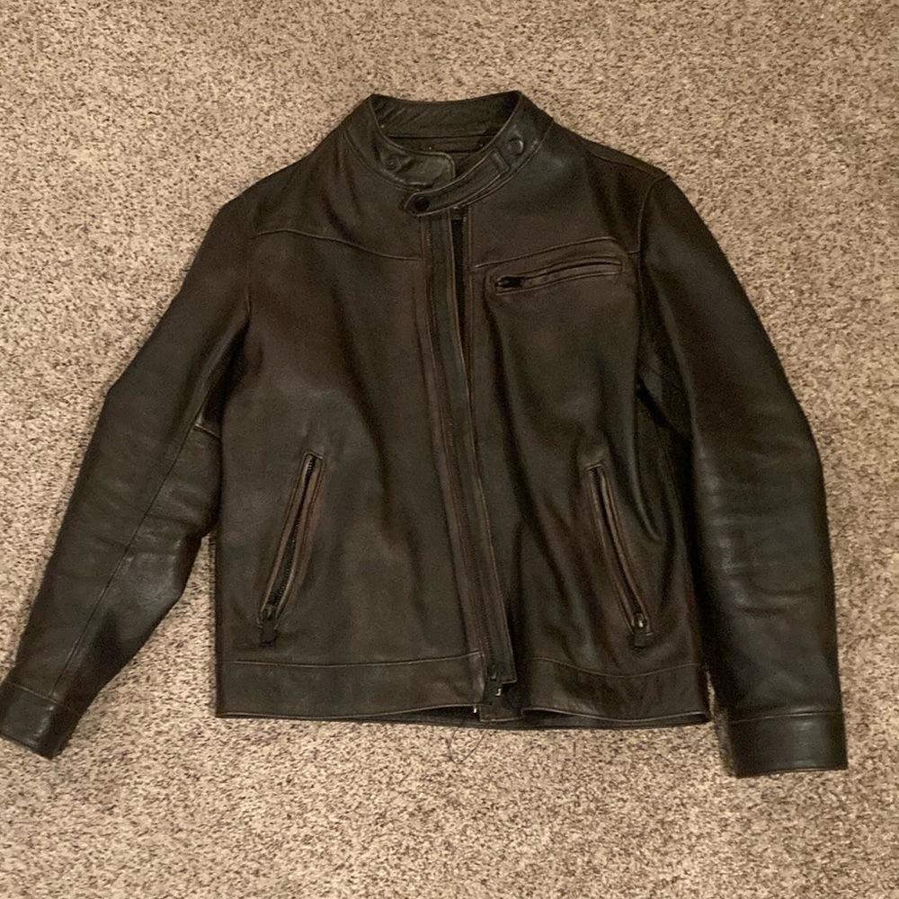 Thursday Boot Company Black Coffee jacket medium athletic fit in good condition.